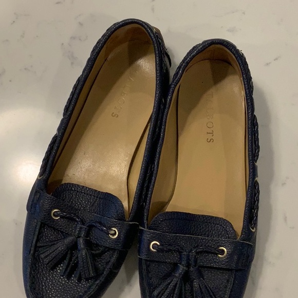 Navy Talbots moccasin - Picture 1 of 2